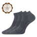 VOXX Linemus ponožky antracit melé 3 páry 118853