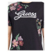 Guess Tričko Flower Script M3GI07 K8FQ4 Tmavomodrá Regular Fit