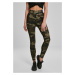 Women's Camouflage High Waist Wooden Camouflage Leggings Camo Tech