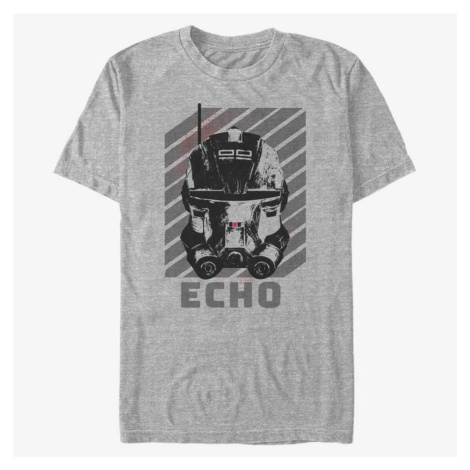Queens Star Wars: The Bad Batch - Echo Men's T-Shirt Heather Grey