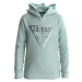 Guess  LS FLEECE  Mikiny Modrá