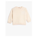 Koton Basic Sweatshirt Ruffled Crew Neck