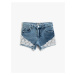 Koton Embroidered Denim Shorts Cotton