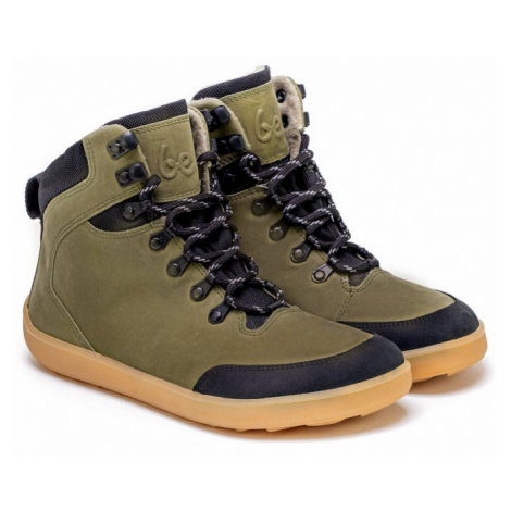 Barefoot zimná obuv Be Lenka - Ranger Army Green