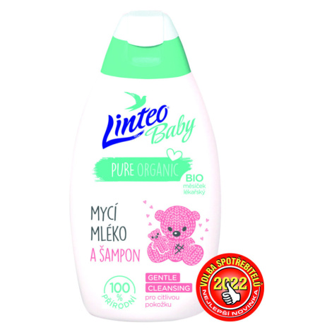 LINTEO BABY Detské umývacie mlieko Baby 425 ml
