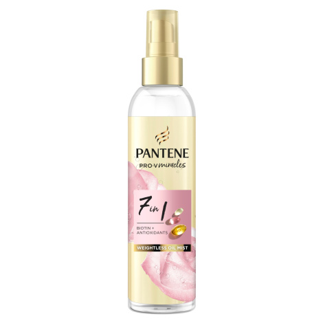 Pantene Pro-V Miracles 7v1 Weightless Oil Mist, Vlasový olej ve spreji s Biotinem 145 ml