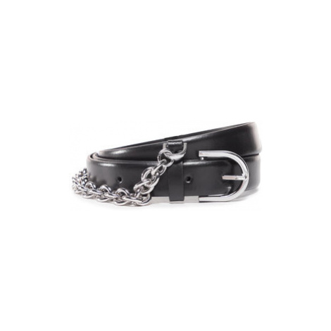 Calvin Klein Dámsky opasok Chained Buckle Belt 2.5 K60K606078 Čierna