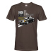 Pánské tričko s potlačou Mercedes AMG 190E EVO - tričko pre milovníkov aut