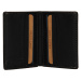 Pánska kožená slim peňaženka Lagen Revo - čierna