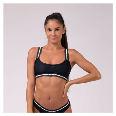 NEBBIA Podprsenka Bralette Mesh Me Black  M