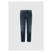 Navy blue tapered fit jeans Pepe Jeans - Men