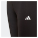 ADIDAS SPORTSWEAR Športové nohavice 'Aeroready Techfit'  čierna / biela
