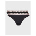 Emporio Armani Underwear Súprava 2 kusov stringových nohavičiek 163333 2F235 2F235 Čierna