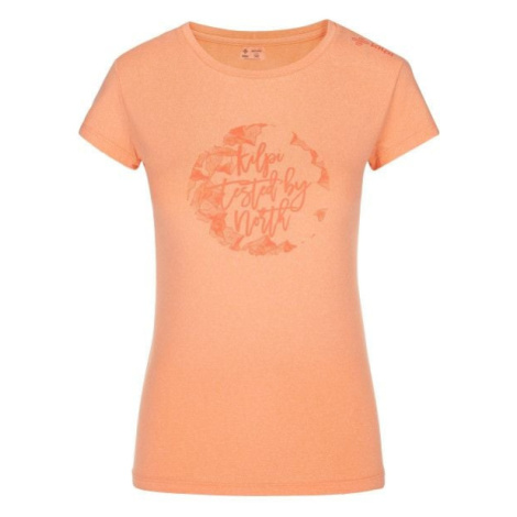 Women's functional T-shirt KILPI LISMAIN-W coral