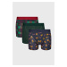 3PACK Boxerky JACK AND JONES JACXmas Check