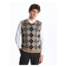 LC Waikiki Standard Fit V Neck Men's Knitwear Sweater