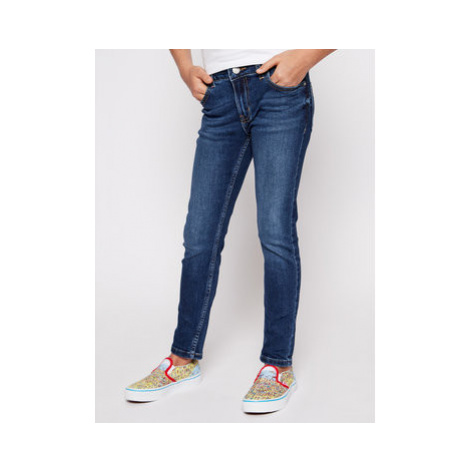 Calvin Klein Jeans Džínsy IG0IG00236 Tmavomodrá Skinny Fit