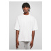 Eco-friendly T-shirt with oversized sleeves white