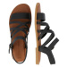 TOMS Remienkové sandále 'SEPHINA'  čierna