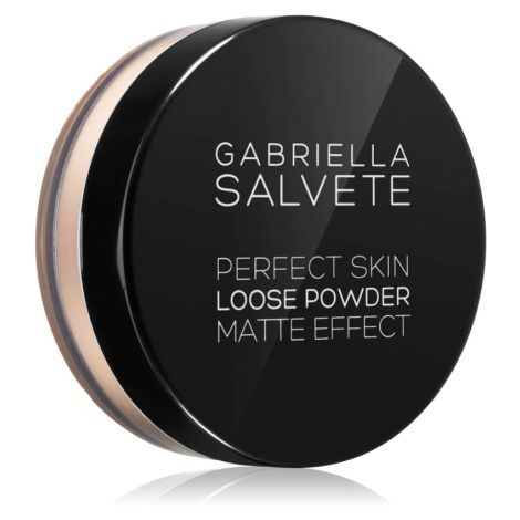 Gabriella Salvete Perfect Skin Loose Powder zmatňujúci púder odtieň 02