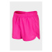 Detské krátke nohavice 4F ružová farba, jednofarebné, nastaviteľný pás