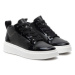 TWINSET Sneakersy Sneaker 242GCJ01C M Čierna