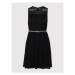 Vero Moda Letné šaty Honey 10272504 Čierna Regular Fit