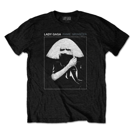 Lady Gaga tričko Fame Čierna