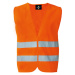 Printwear Reflexná bezpečnostná vesta X111 Signal Orange