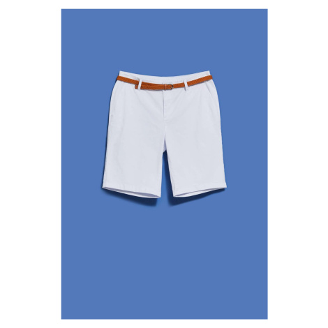 WOMEN'S SHORTS L-SH-4000 WHITE Moodo