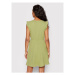 Vero Moda Každodenné šaty Natali 10263273 Zelená Regular Fit
