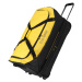 Travelite Basics Wheeled Duffle exp. Black/yellow 98/119 L TRAVELITE-96284-89