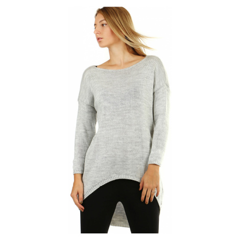 Oversized dlhý jednofarebný sveter