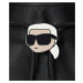 Kabelka Karl Lagerfeld K/Ikonik 2.0 Leather Bkt Pin Black