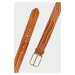 OPASOK GANT CROCO WAIST BELT CINNAMON BROWN