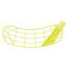 Čepeľ na florbalovú hokejku s ľavým zahnutím fluorescenčná žltá