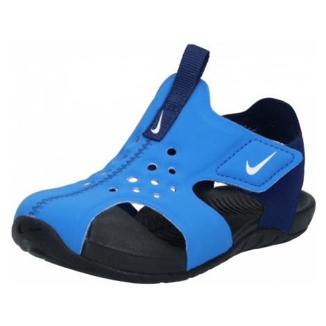 Nike Sportswear Otvorená obuv 'Sunray Protect 2'  modrá / námornícka modrá / biela