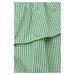 Detská bavlnená blúzka United Colors of Benetton zelená farba