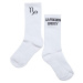 Capricorn white zodiac socks