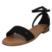 ESPRIT Remienkové sandále  čierna