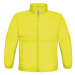 B&amp;C Jacket Sirocco Detská jarná bunda JK950 Ultra Yellow