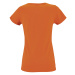 SOĽS Milo Women Dámske tričko - organická bavlna SL02077 Orange