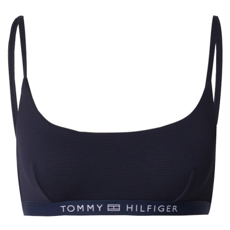 Tommy Hilfiger Underwear Bikinový top  modrá / šedobiela