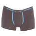 Bushman boxerky Edward 3Pack dark brown/dark grey/light blue