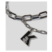 Opasok Karl Lagerfeld K/Studio Pins Chain Belt Šedá