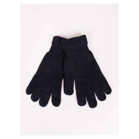 Yoclub Kids's Knitted Full Fingers Winter Glove R-102/5P/MAN/001
