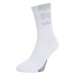 UNDER ARMOUR Športové ponožky 'Playmaker'  sivá / biela