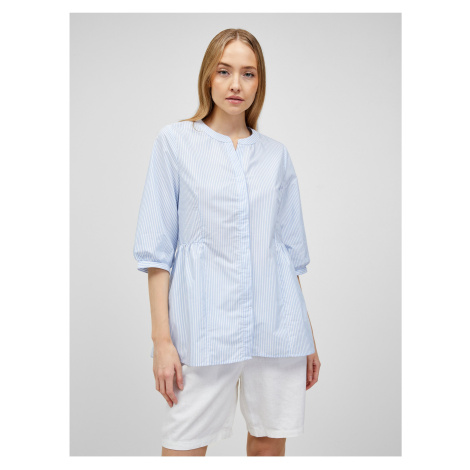 Light blue striped blouse ONLY Gale - Ladies