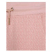 Detské bavlnené tepláky Michael Kors ružová farba, vzorované