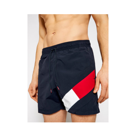 Tommy Hilfiger Plavecké šortky UM0UM02048 Tmavomodrá Slim Fit